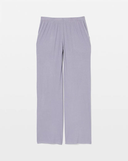 Pointelle Wide Leg Pajama Pant - LAVENDER CLOUD | Soma Women