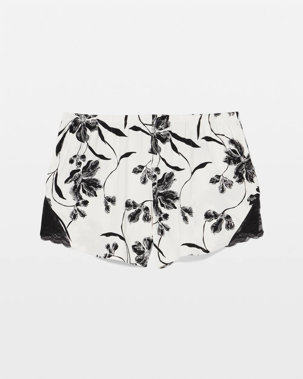 Lace Trim Pajama Short - REFLECTION BLOOMS CHAMP | Soma Women