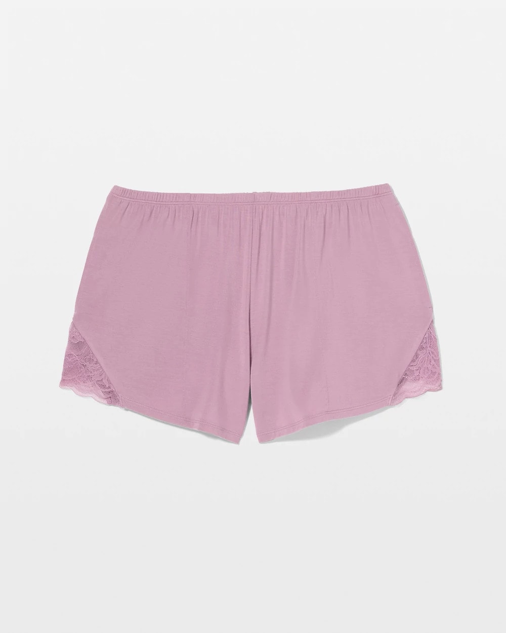 Lace Trim Pajama Short - LILAC WINE | Soma Women