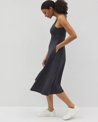 Lounge Square Neck Midi Dress - POLAR NIGHT | Soma Women