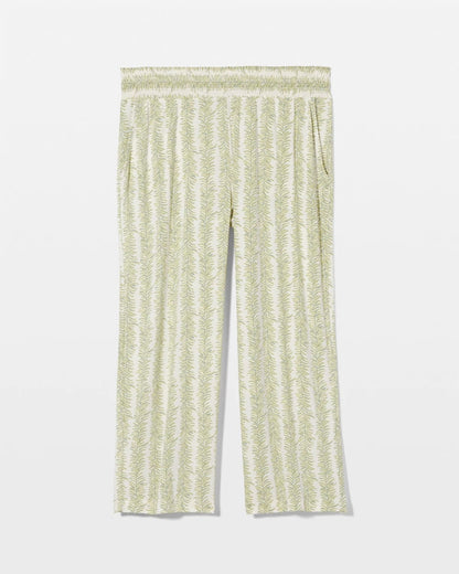 Cropped Pajama Pants - CHILL STRIPE CHAMPAGNE | Soma Women