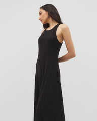 High-Neck Lounge Dress - BLACK | Soma Women