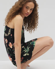 Chemise - PARADISE PLUMES BLACK | Soma Women