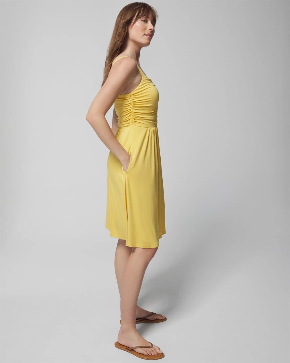 V-Wire Short Bra Dress - LIMELIGHT | Soma Women