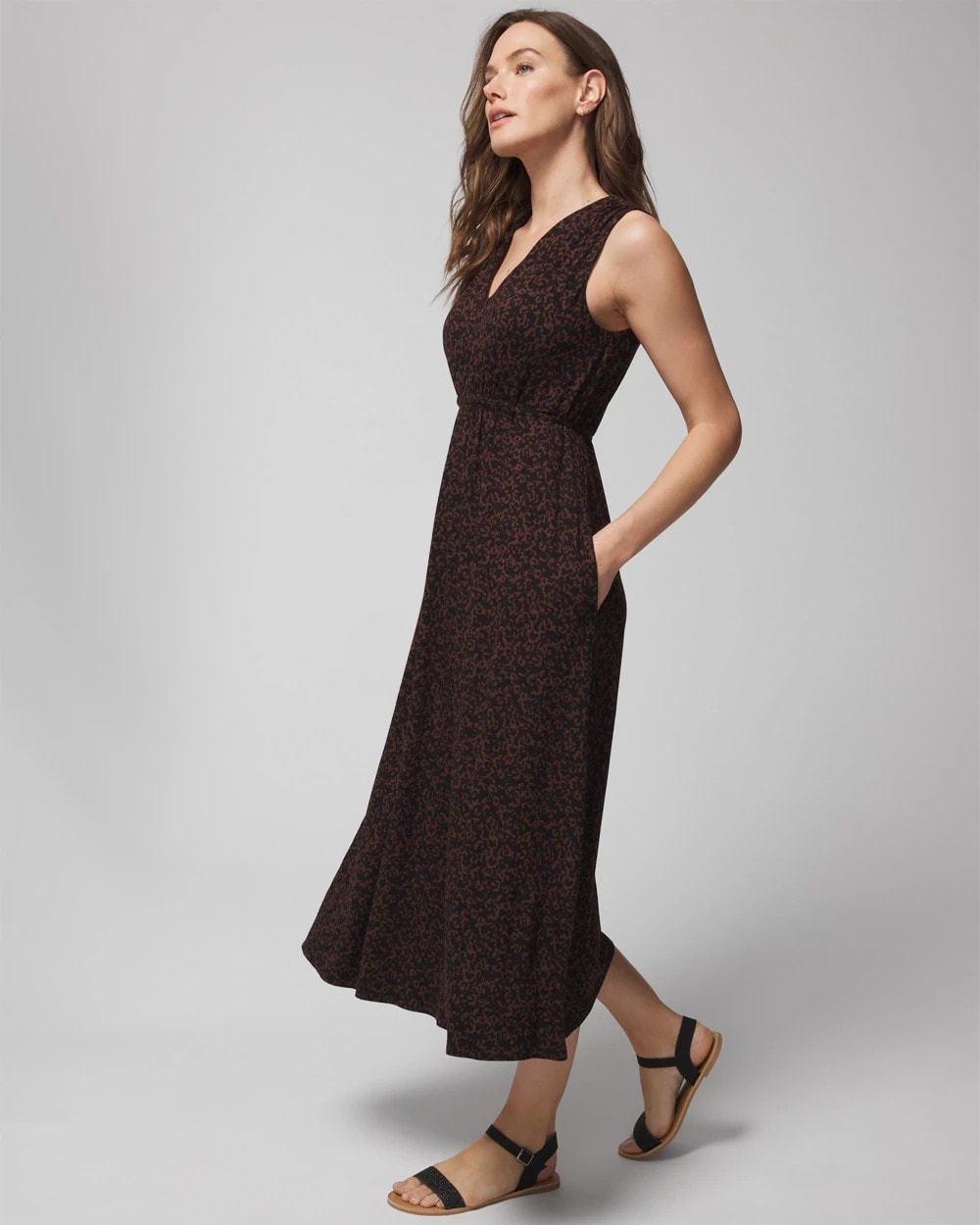 Tie Back Midi Dress - FLEETING FORMS DOLCE VIDA | Soma Women