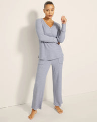 Long-Sleeve Pajama Henley - LUNAR TIDE | Soma Women