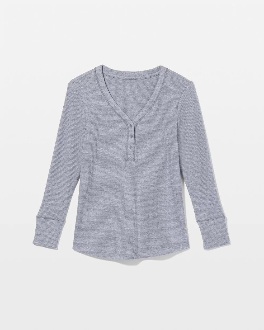 Long-Sleeve Pajama Henley - LUNAR TIDE | Soma Women