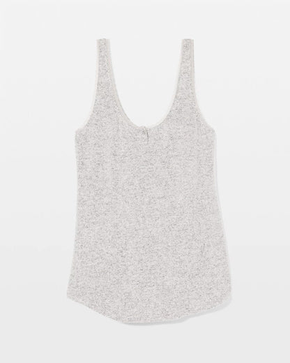 Cozyluxe Pajama Tank - BLACK AND WHITE CROSS DYE | Soma Women