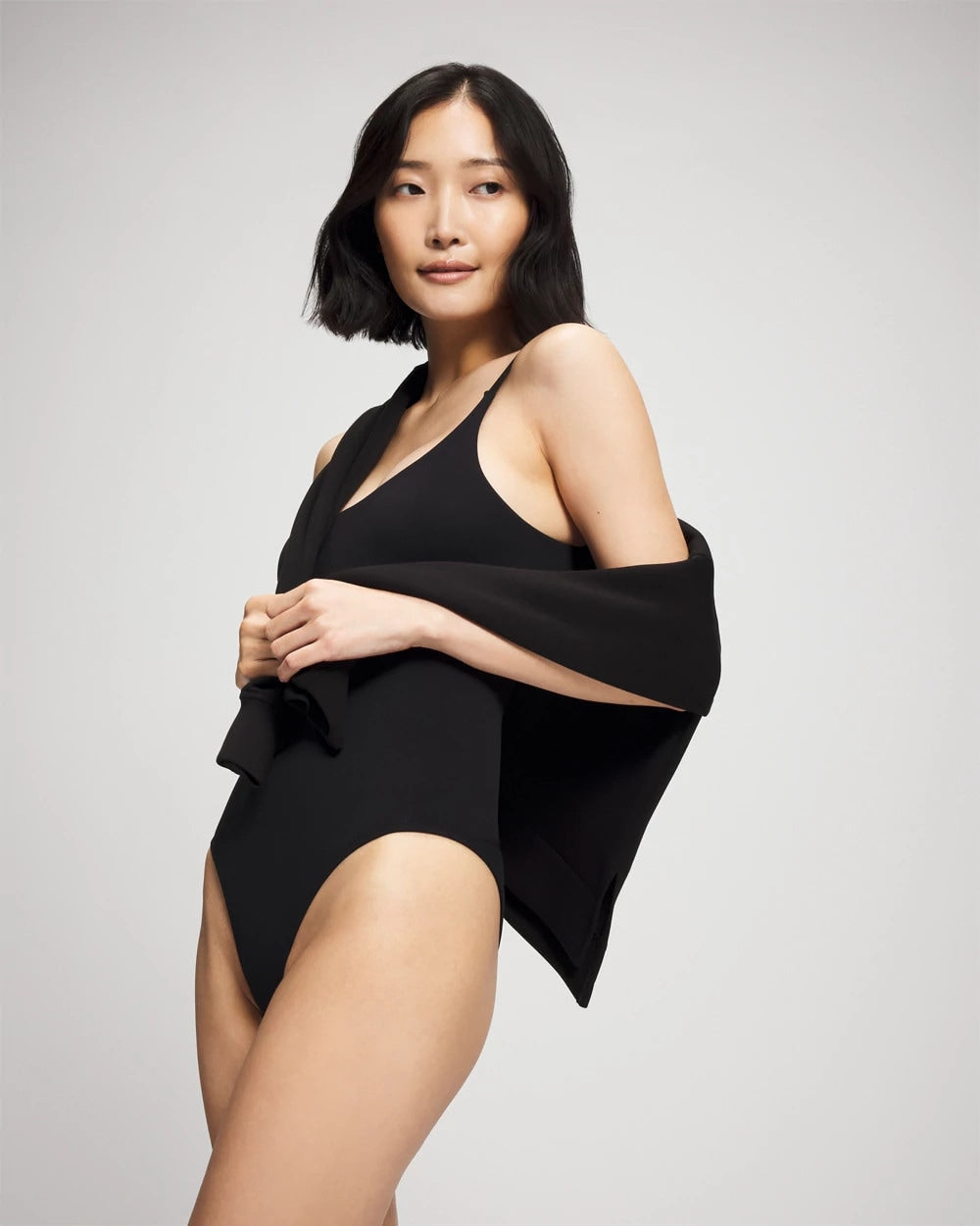 Light Seamless Bodysuit - BLACK | Soma Women