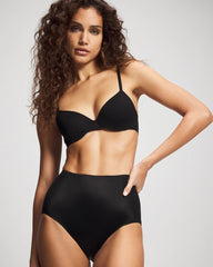 Mid Level High Waist Cooling Brief - BLACK | Soma Women