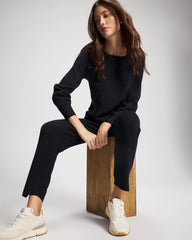 Shimmer Cable Knit Sweater - MIDNIGHT SKIES | Soma Women