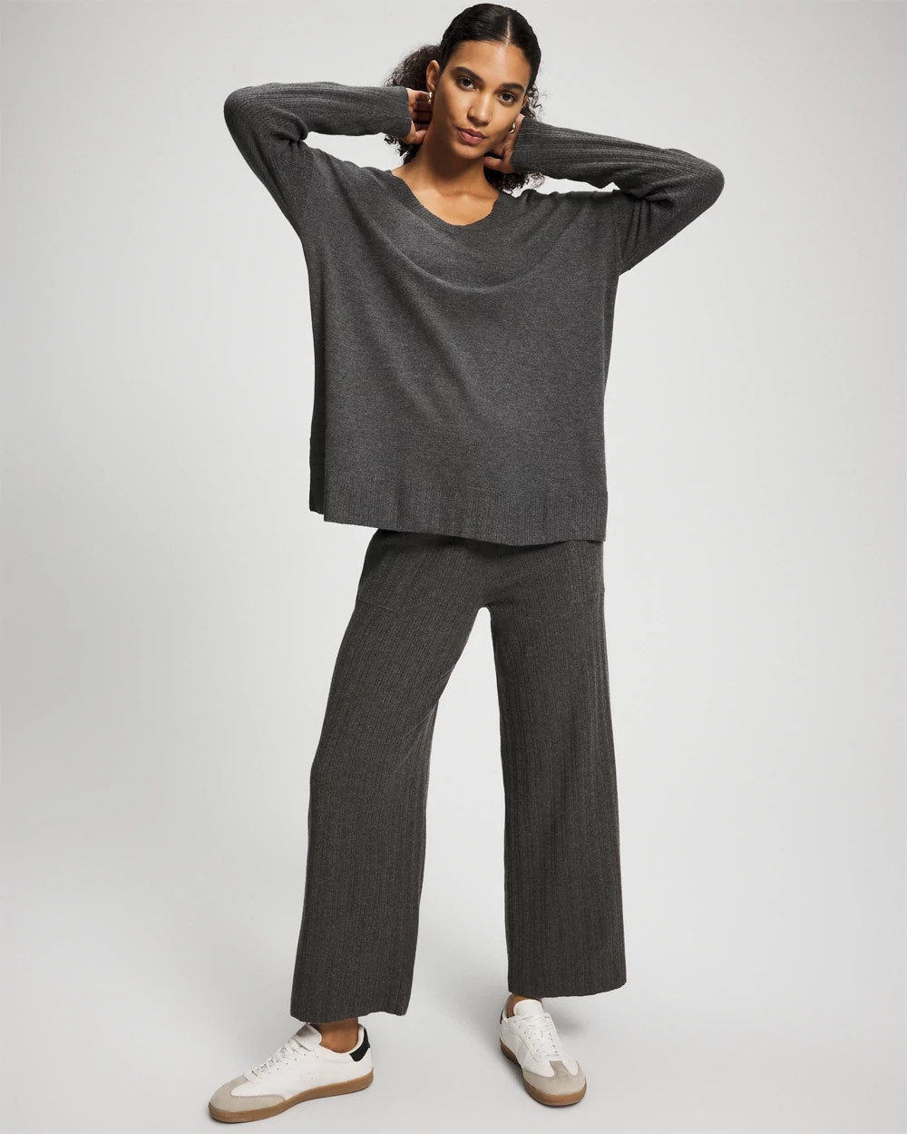 Premier Knit Sweater - HEATHER QUARTZ | Soma Women