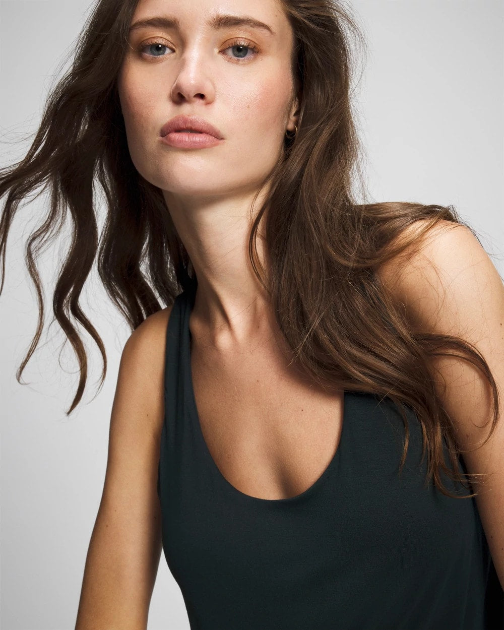 Soft Jersey Racerback Bra Tank - DEEPEST MARINE | Soma Women