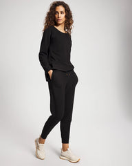 Essential Terry Jogger - BLACK | Soma Women