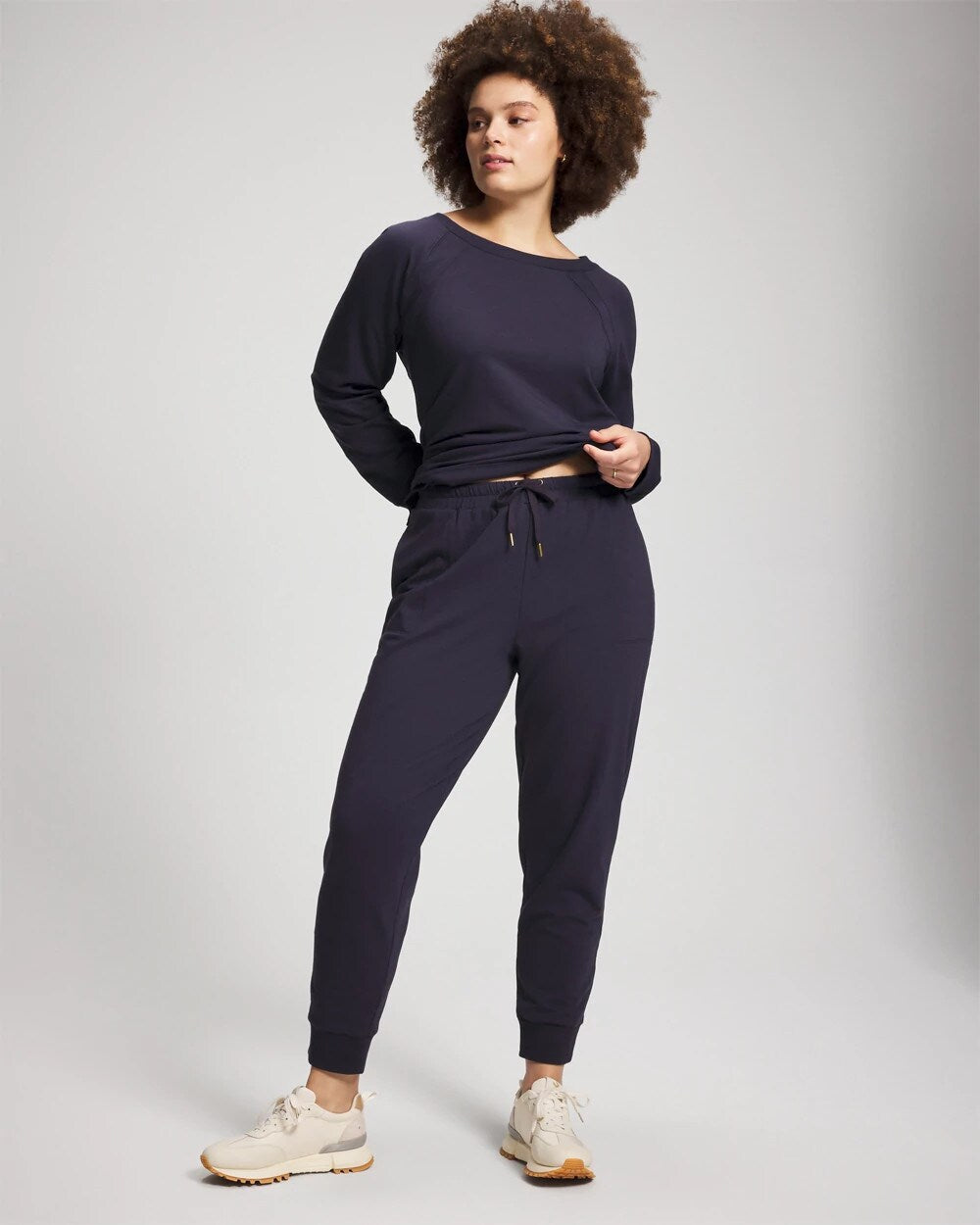 Essential Terry Jogger - DEEP INDIGO | Soma Women