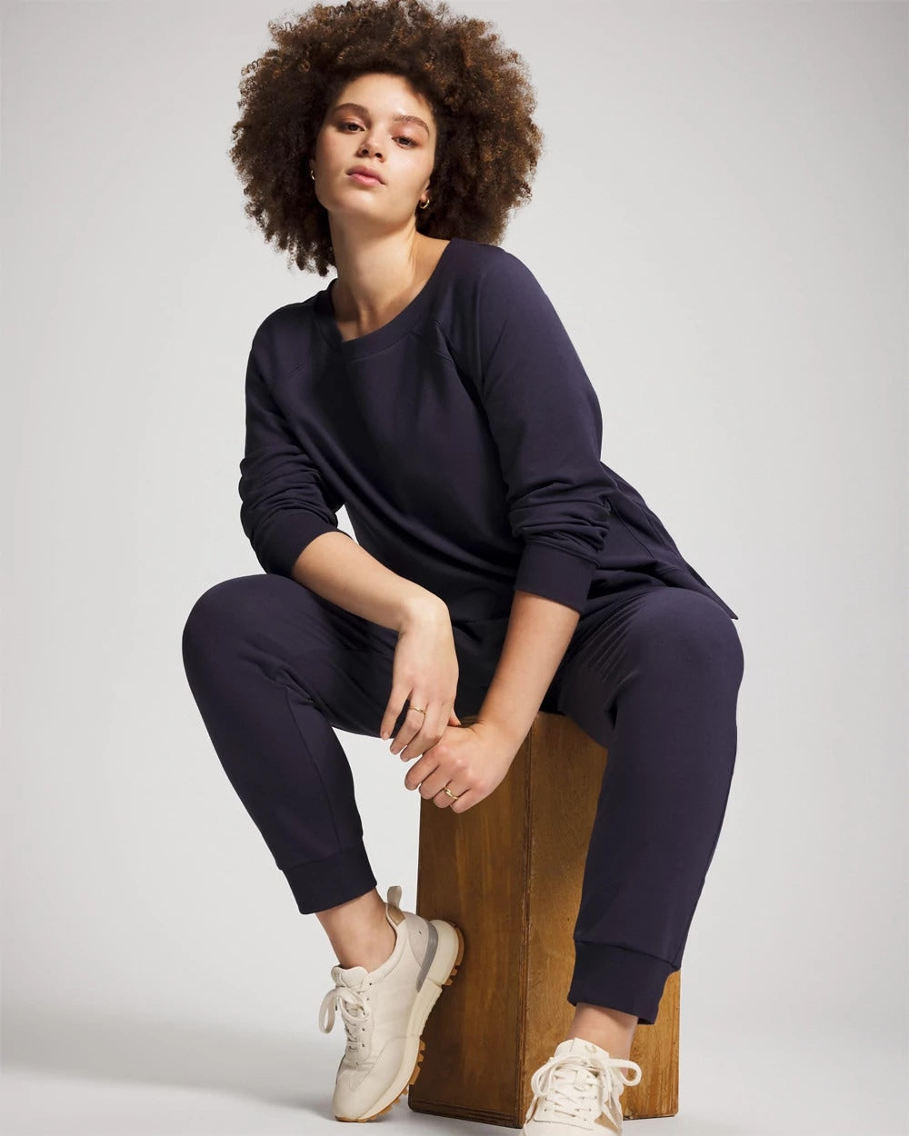 Essential Terry Jogger - DEEP INDIGO | Soma Women