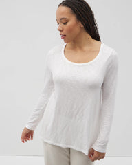 Long-Sleeve Top - OPTIC WHITE | Soma Women
