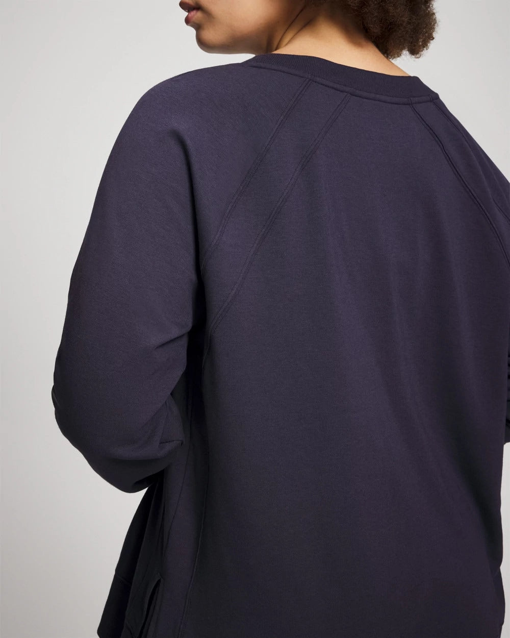 Essential Terry Crewneck Sweatshirt - DEEP INDIGO | Soma Women