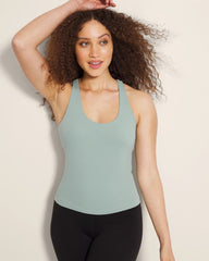24/7 Racerback Bra Tank - CHINOIS GREEN | Soma Women