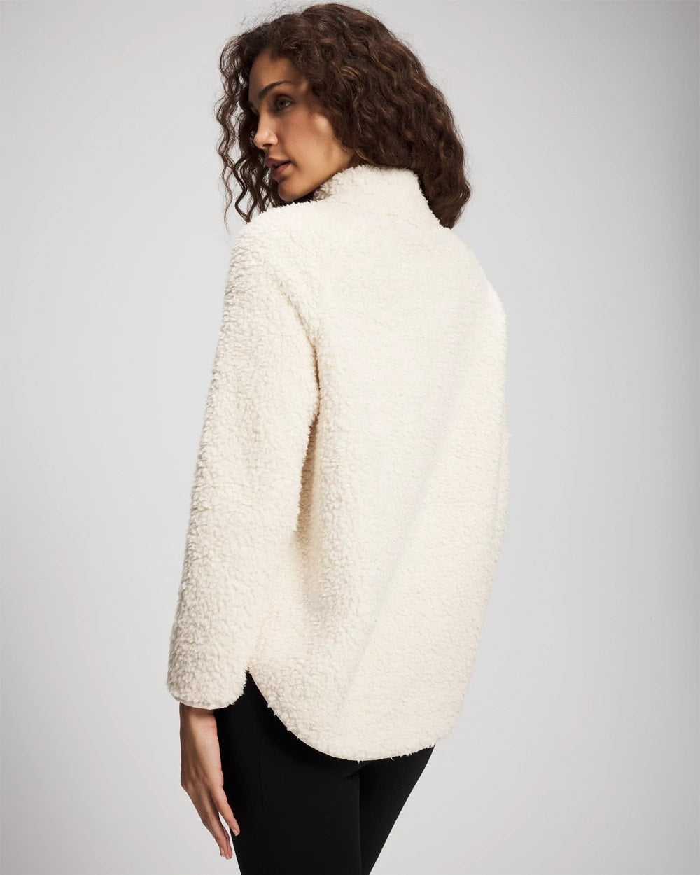 Sherpa Pullover - PARCHMENT | Soma Women