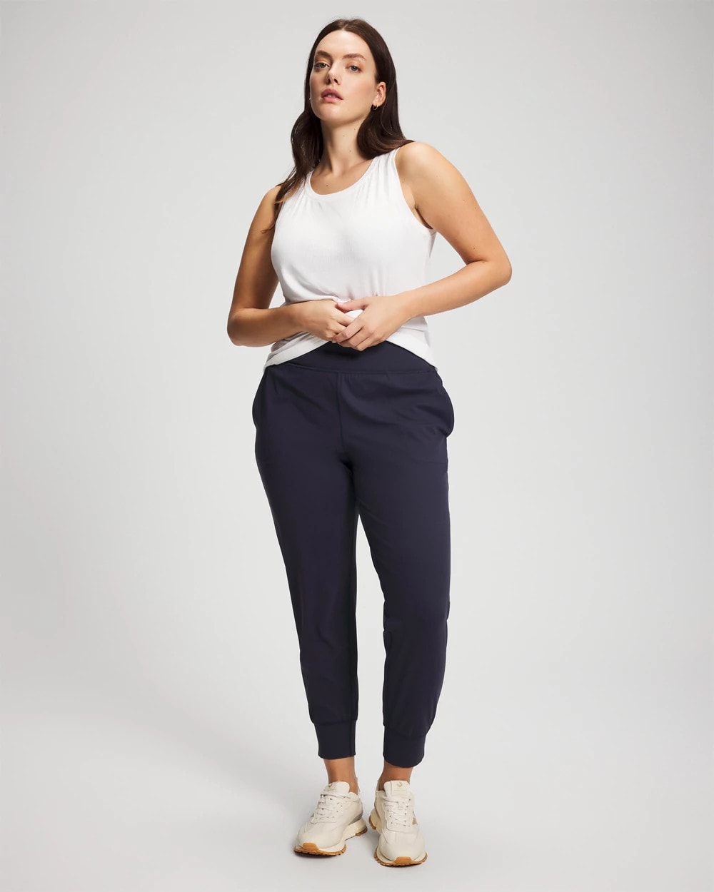 24/7 High-Waist Joggers - DEEP INDIGO | Soma Women