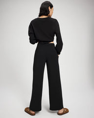 Modern Modal Straight Leg Pant - BLACK | Soma Women