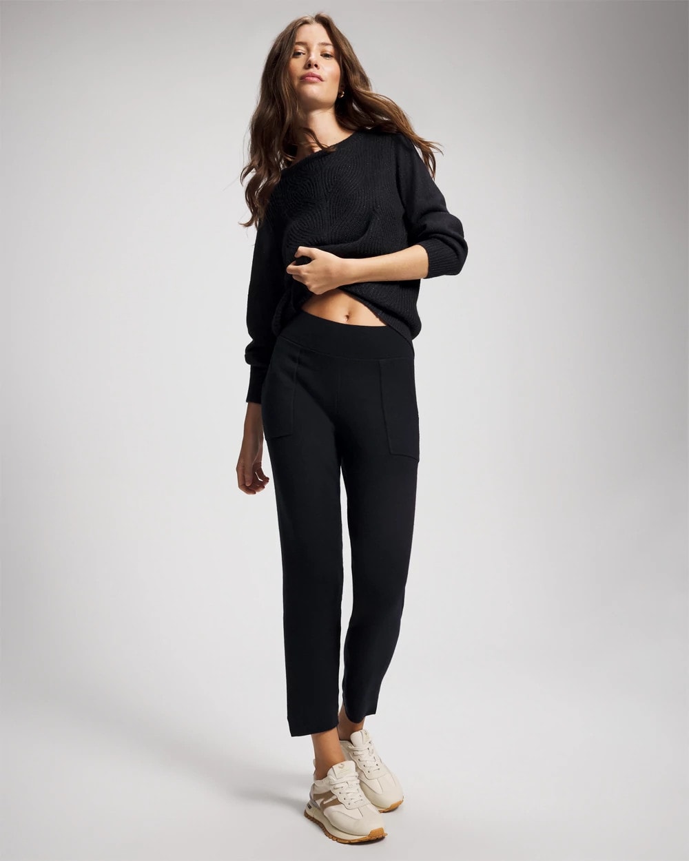 Premier Knit Straight Leg Ankle Pant - MIDNIGHT SKIES | Soma Women