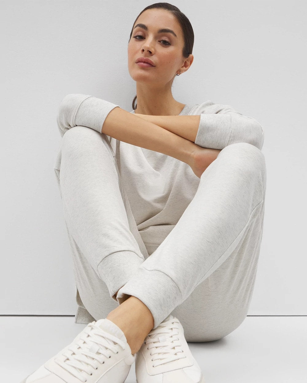 Essential Terry Jogger - HEATHER CRYSTAL | Soma Women