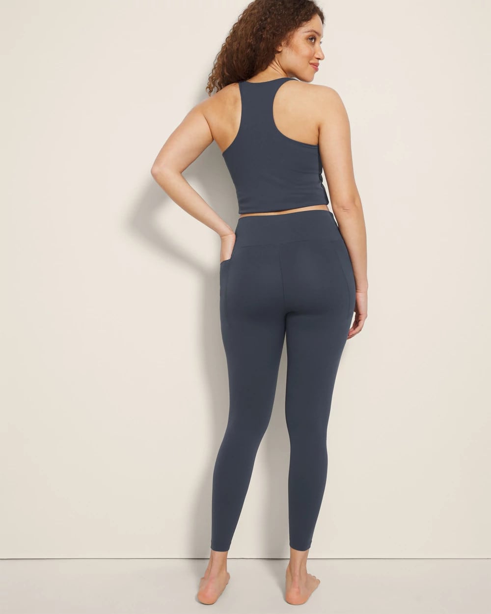 High-Waist Pocket Leggings - POLAR NIGHT | Soma Women
