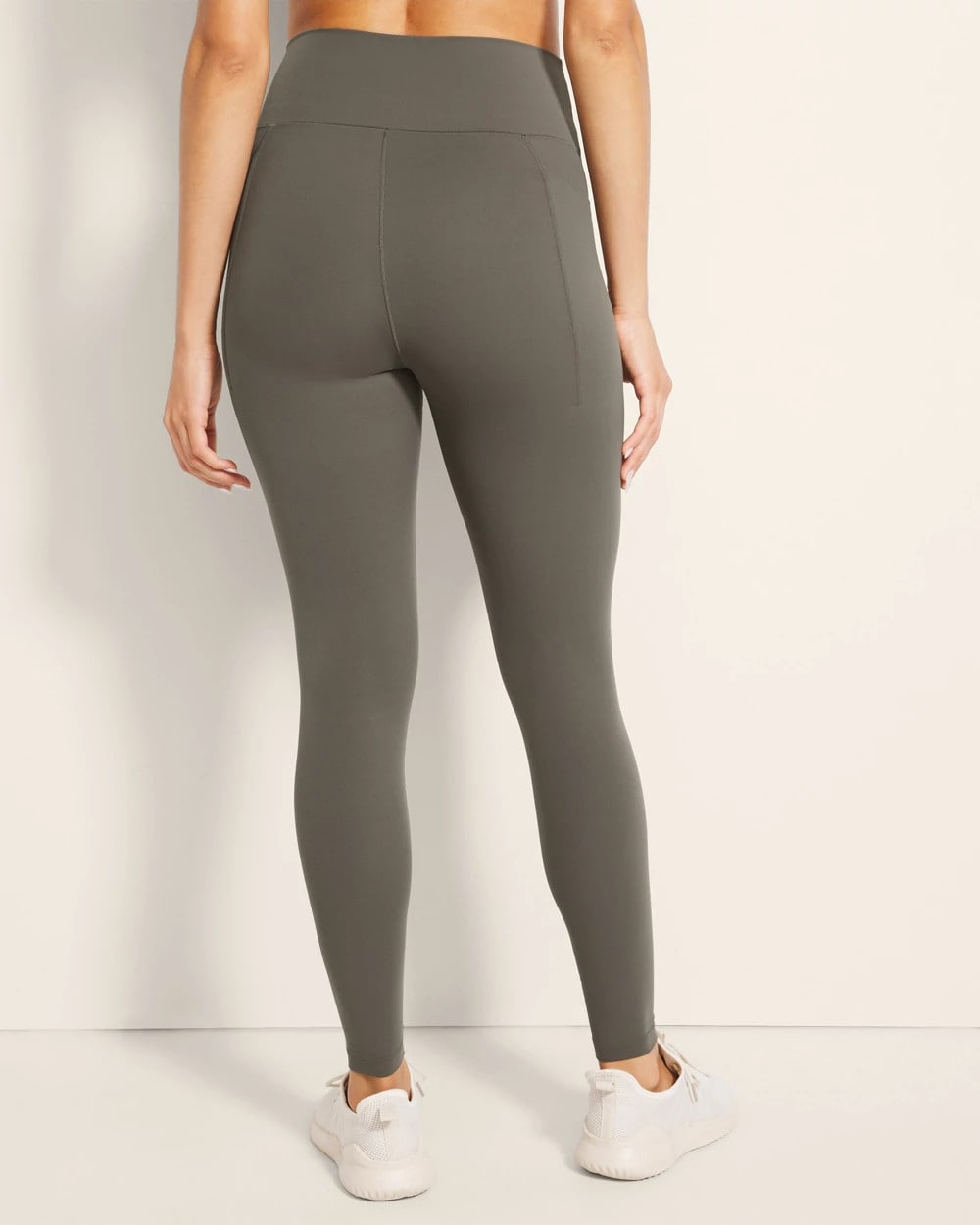 High-Waist Pocket Leggings - DARK GRAY OLIVE | Soma Women