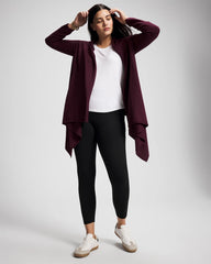 Sweater Travel Wrap - MERLOT | Soma Women