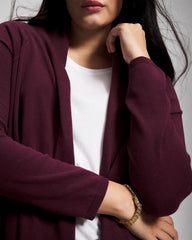 Sweater Travel Wrap - MERLOT | Soma Women