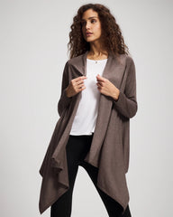Sweater Travel Wrap - HEATHER COCOA | Soma Women