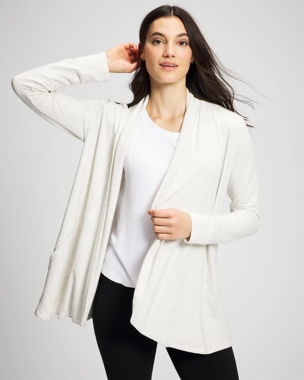 Ultrasoft Fleece Cardigan - HEATHER DREAM | Soma Women