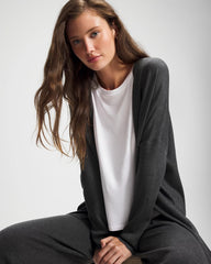 Premier Knit Sweater Wrap - HEATHER QUARTZ | Soma Women
