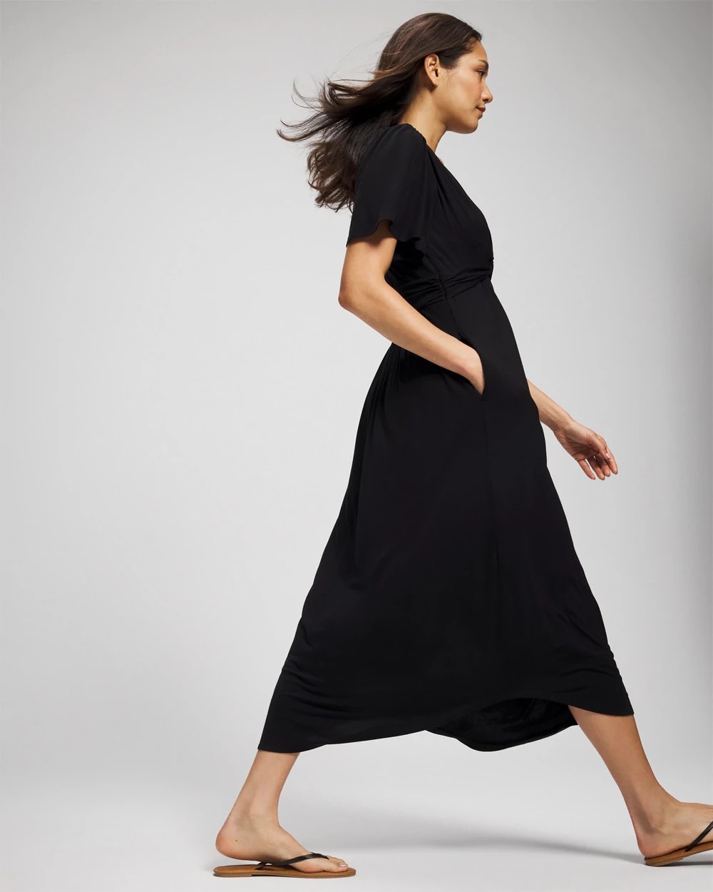Pamilla Midi Bra Dress - BLACK | Soma Women