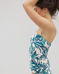 Bandeau Tankini Top - PALM PERFECT COCONUT | Soma Women