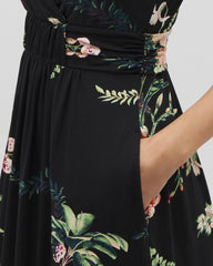 Cross Back Strap Bra Dress - PARADISE PLUMES DRAMA G B | Soma Women