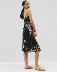 Cross Back Strap Bra Dress - PARADISE PLUMES DRAMA G B | Soma Women