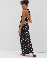 Retreat Maxi Bra Dress - MOVEMENT DOT BLACK | Soma Women