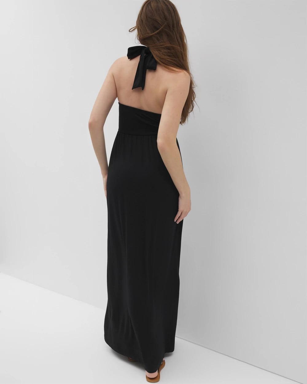 Retreat Maxi Bra Dress - BLACK | Soma Women