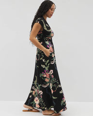 Serenity Maxi Bra Dress - PARADISE PLUMES DRAMA G B | Soma Women