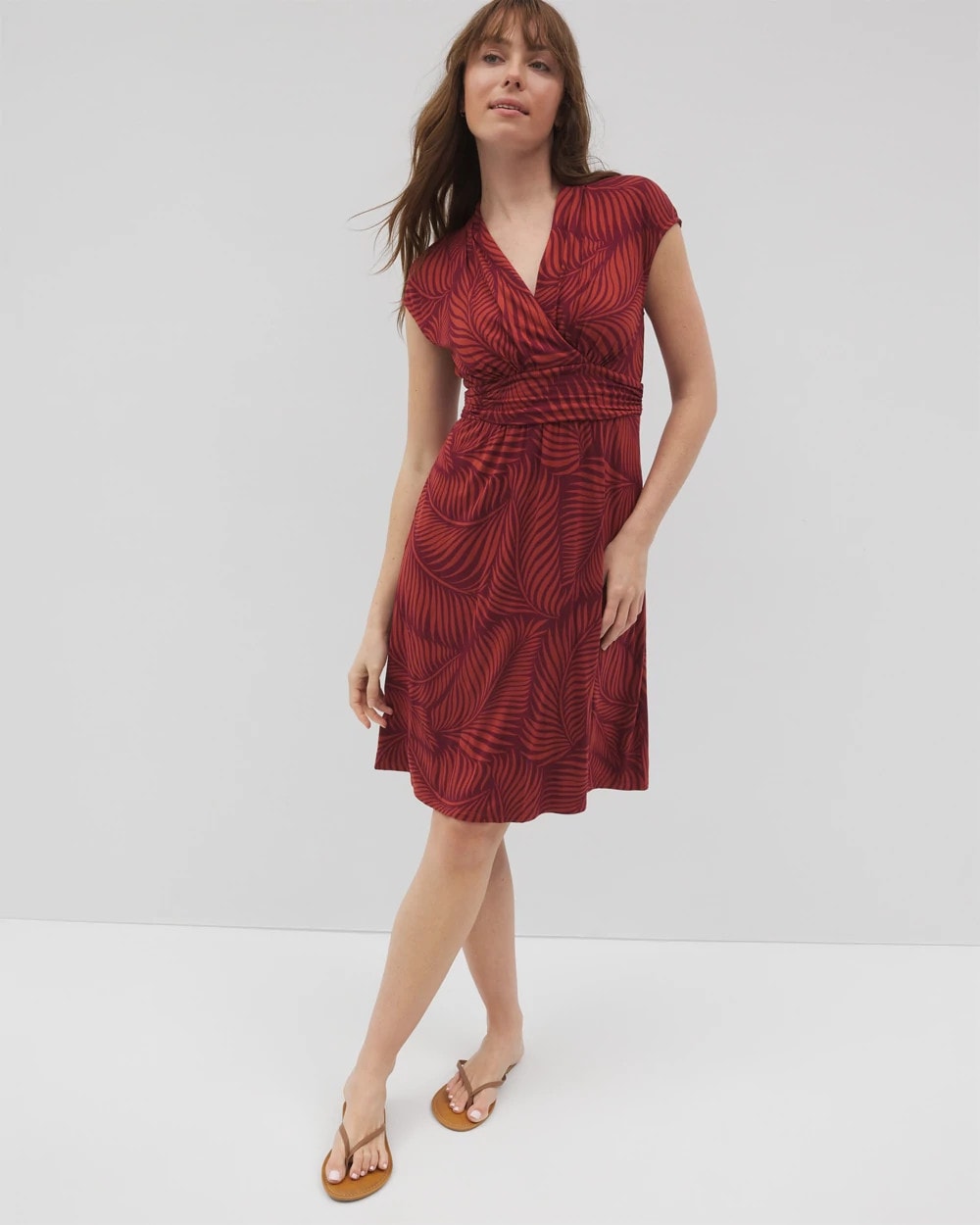 Mini Bra Dress - PEACEFUL PALMS MID VELVET | Soma Women