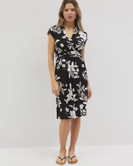 Mini Bra Dress - PLUMERIA DREAM G BLACK | Soma Women