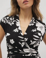Mini Bra Dress - PLUMERIA DREAM G BLACK | Soma Women