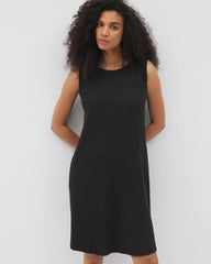 Rib Lounge Short Dress - BLACK | Soma Women