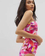 Beyond Control Riviera Maya Twisted Bust Tankini - ORCHID | Soma Women