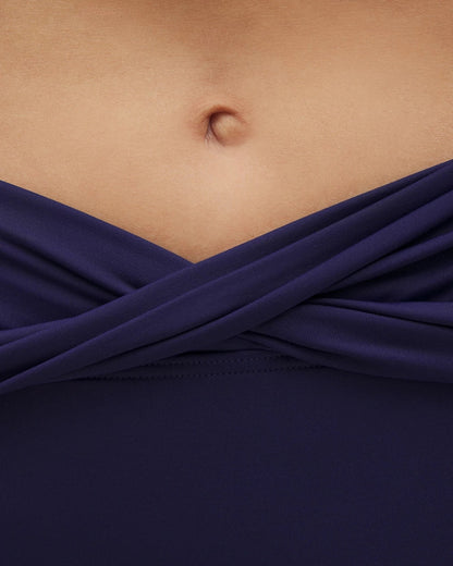 Twist-Front Bikini Bottoms - TRUE BLUE | Soma Women