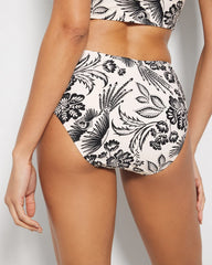 Twist-Front Bikini Bottom - FLY BY NIGHT MINI COCONUT | Soma Women