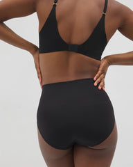 Mid-Level Shaping Seamless Brief - BLACK | Soma Women